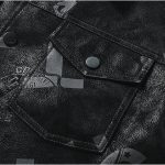 Spring And Autumn Thin Men's Lapel Leather Jacket - Image 9