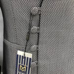 Men's Raw Edge Design High-quality Shoulder Pad Blazer - Image 6