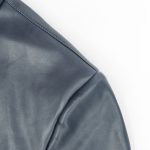 Washed Coat Leather Casual Jacket - Image 2