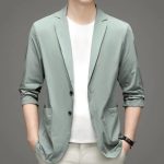 Men's Fashionable Lightweight Business Blazer - Image 6
