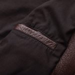 Casual Dark Brown Business Men's Lapel Plus Size Jacket - Image 8