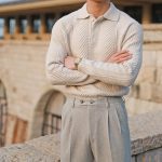 Men's Thickened Warm Base Sweater With Lapel - Image 4