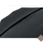 Long Single Breasted Lapel Trench Coat - Image 8