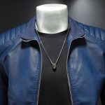 Men's Leather Motorcycle Jacket Thin Coat - Image 4