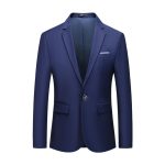 Men's one-button slimming blazer jacket - Image 7