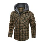 Men Warm Jacket Fleece Thick Autumn Winter Detachable Hoodies Jackets Men Slim Fit Men Clothing - Image 5