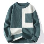 Trend Round Neck Multicolor Sweaters - Image 4