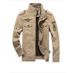 Men's Jacket Military Cargo Plus-size Casual Coat - Image 2