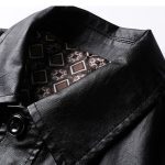 Autumn New Young And Middle-aged Leather Jacket - Image 3