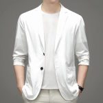 Men's Fashionable Lightweight Business Blazer - Image 8