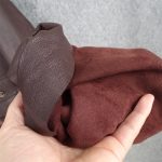 Detachable Fur Collar Flight Suit Cowhide Leather Jacket - Image 7