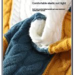Couple Wear Turtleneck Pullover Thick Sweater Soft Warm Pure Cashmere Simple Bottoming Shirt - Image 9