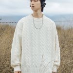 Men's Round Neck Loose Twisted Sweater Couple - Image 5