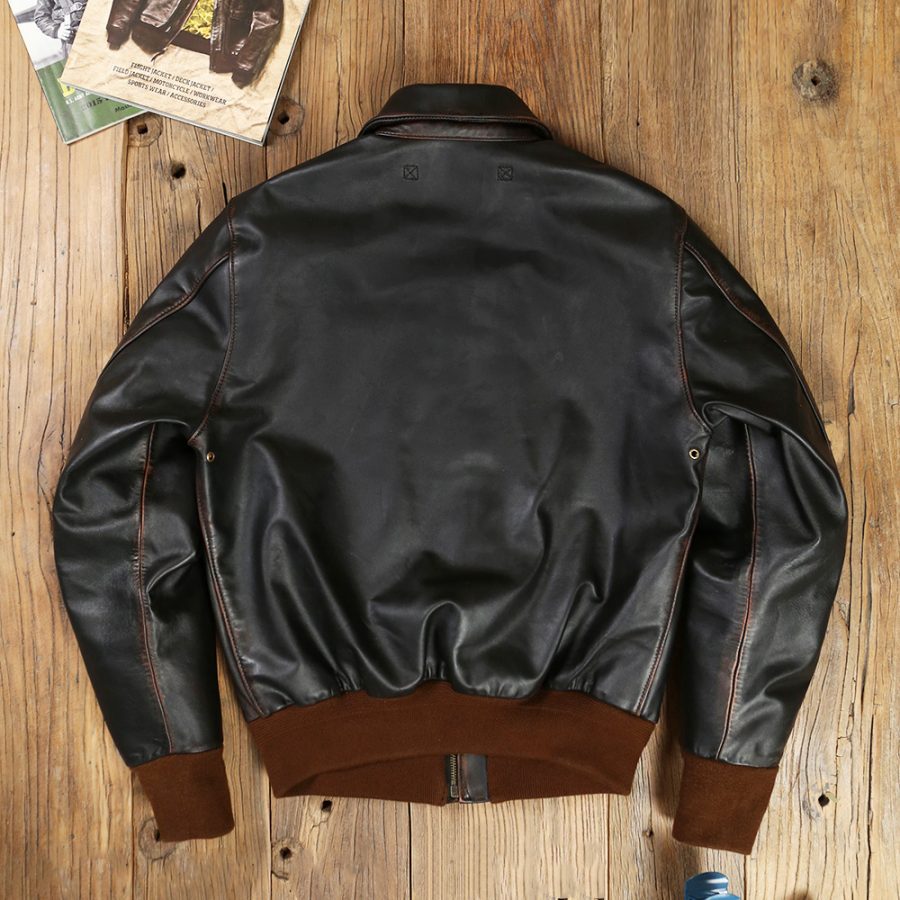 American Casual Biker Leather Jacket - Image 2