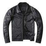Casual Dark Brown Business Men's Lapel Plus Size Jacket - Image 4