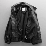European And American Street Trend Loose Biker Clothes Leather Jacket Men - Image 2