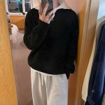 Men's Loose Half Zipper Casual Sweater Coat - Image 2