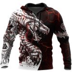 Hoodies For Men Cool Animal Print Street Trend - Image 7
